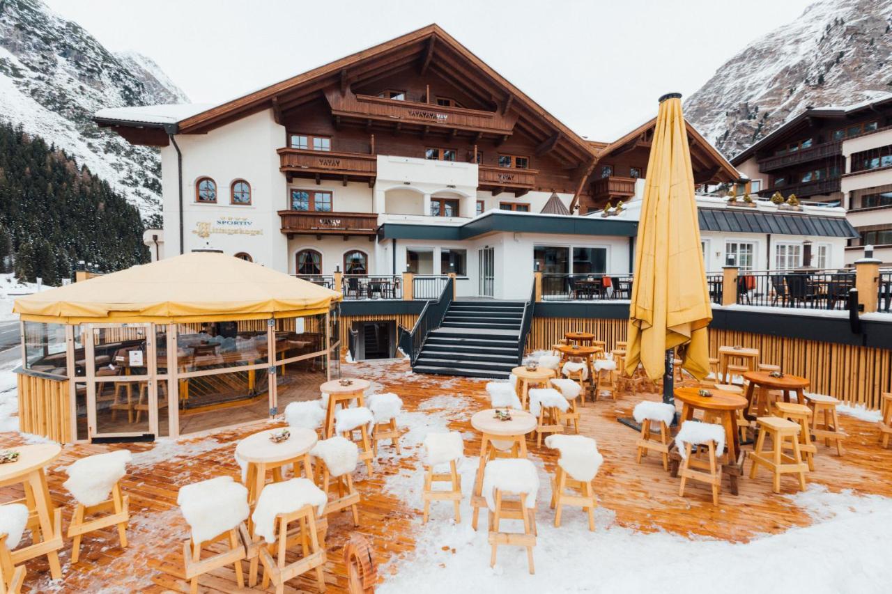 Hotel Mittagskogel Pitztal ซังคท์เลออนฮาร์ด อิม พิทซ์ทัล ภายนอก รูปภาพ